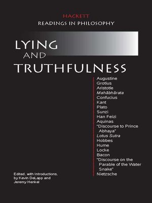 cover image of Lying and Truthfulness